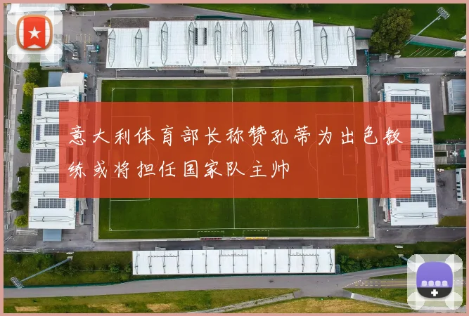 意大利体育部长称赞孔蒂为出色教练或将担任国家队主帅